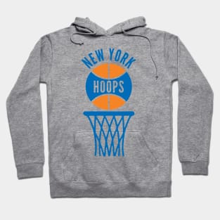 Retro New York Hoops Logo Hoodie